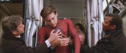 Tobey Maguire Spider-man train