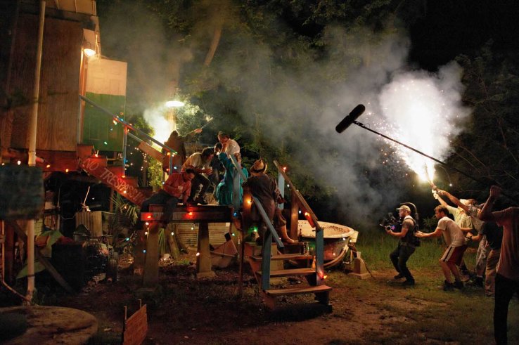 Behind the scenes of beasts of the southern wild Filming Beasts of the Southern Wild