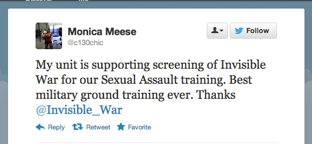 Twitter Response to Invisible War
