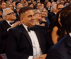 Jonah Hill Oscars gif