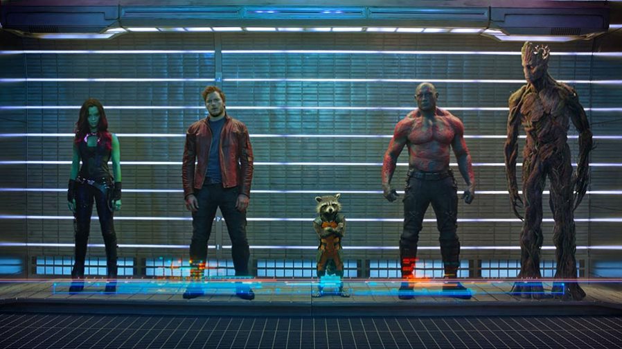 cast of Guardians of the Galaxy