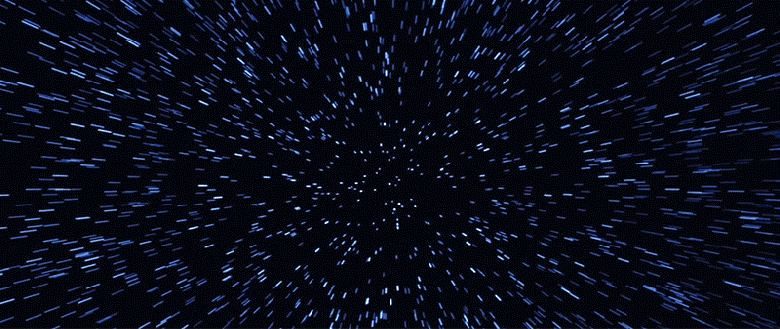 the force awakens light speed gif