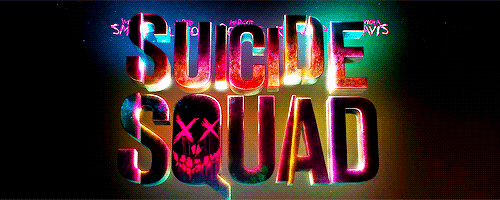 Suicide Squad title gif