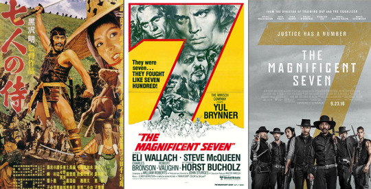 the magnificent seven remakes