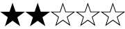 two-star-rating