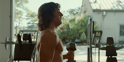 The Iron Claw Jeremy Allen White gif